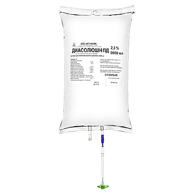 Растворы для перитонеального диализа ДИАСОЛЮШН ПД