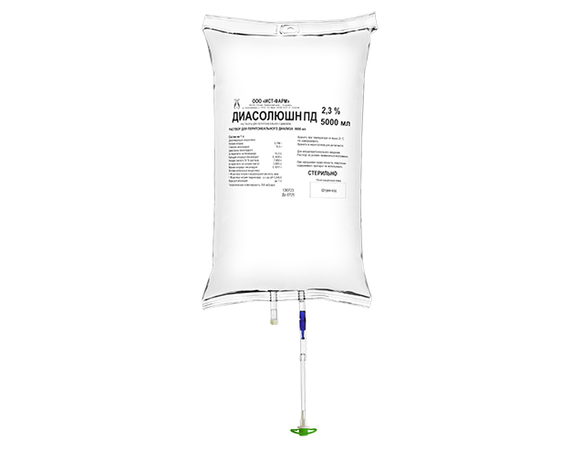 Растворы для перитонеального диализа ДИАСОЛЮШН ПД