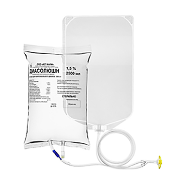 Растворы для перитонеального диализа ДИАСОЛЮШН
